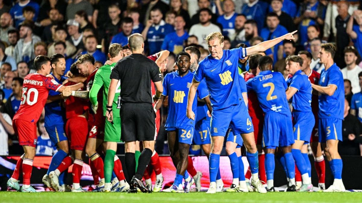 Ipswich to lodge official EFL complaint after Birmingham fan seen trying to hit Jack Taylor